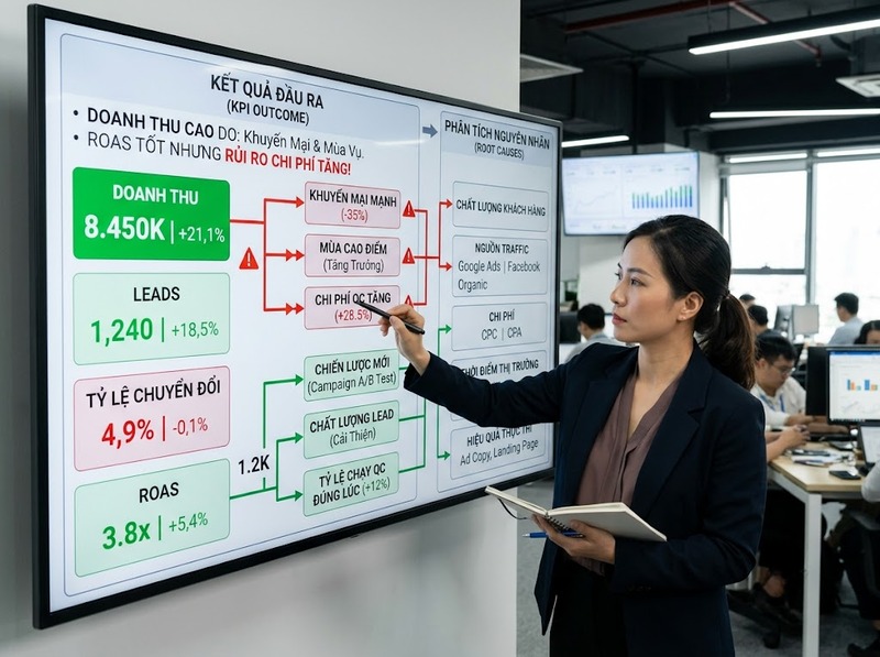 Đánh giá chiến lược marketing theo thị trường, khách hàng, nguồn lực và mục tiêu